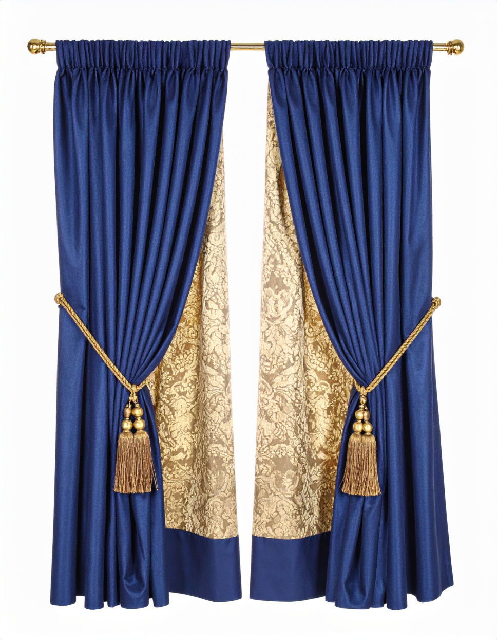 Experiment with Two Tone Curtains for Contrast