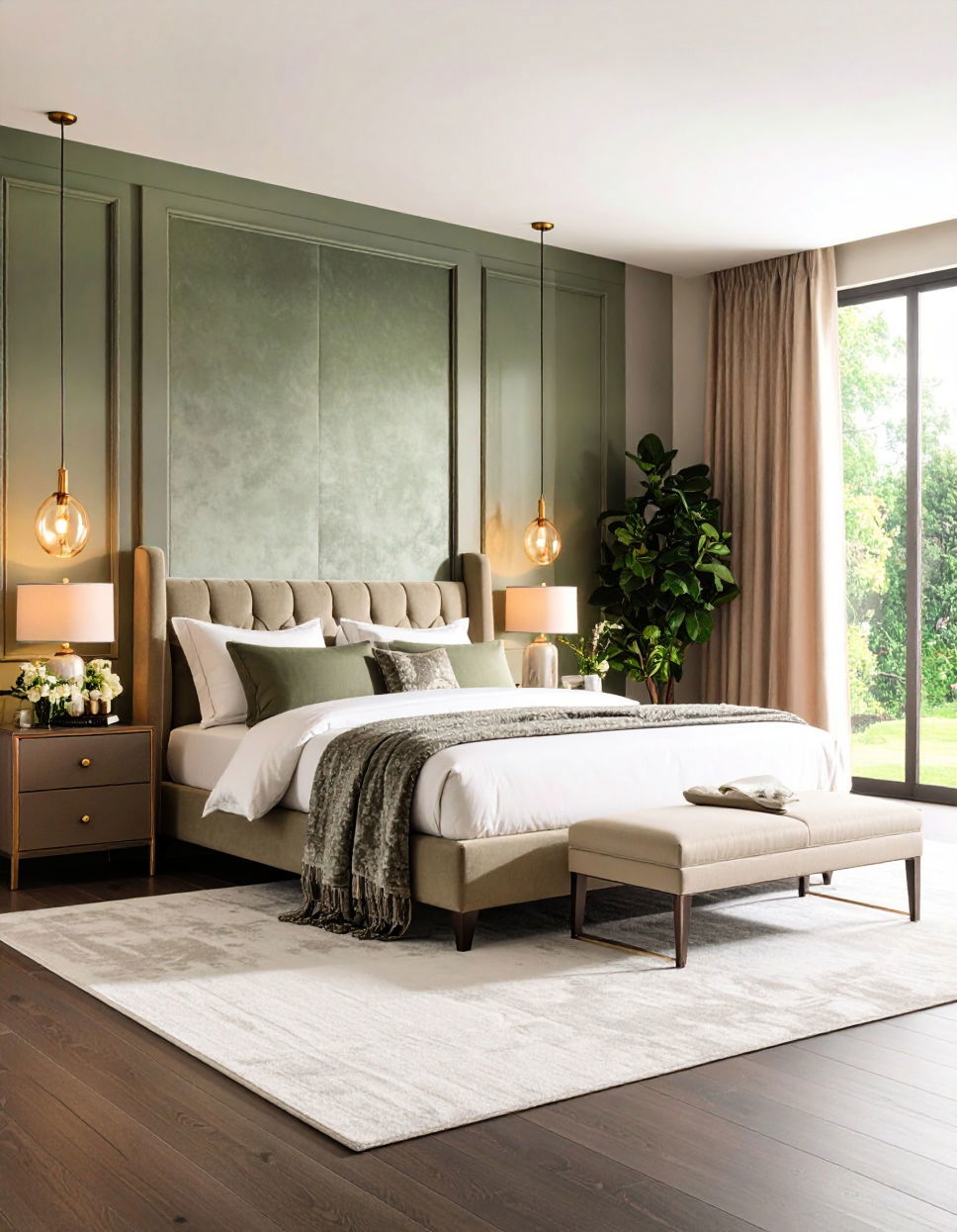Fabric Feature Wall