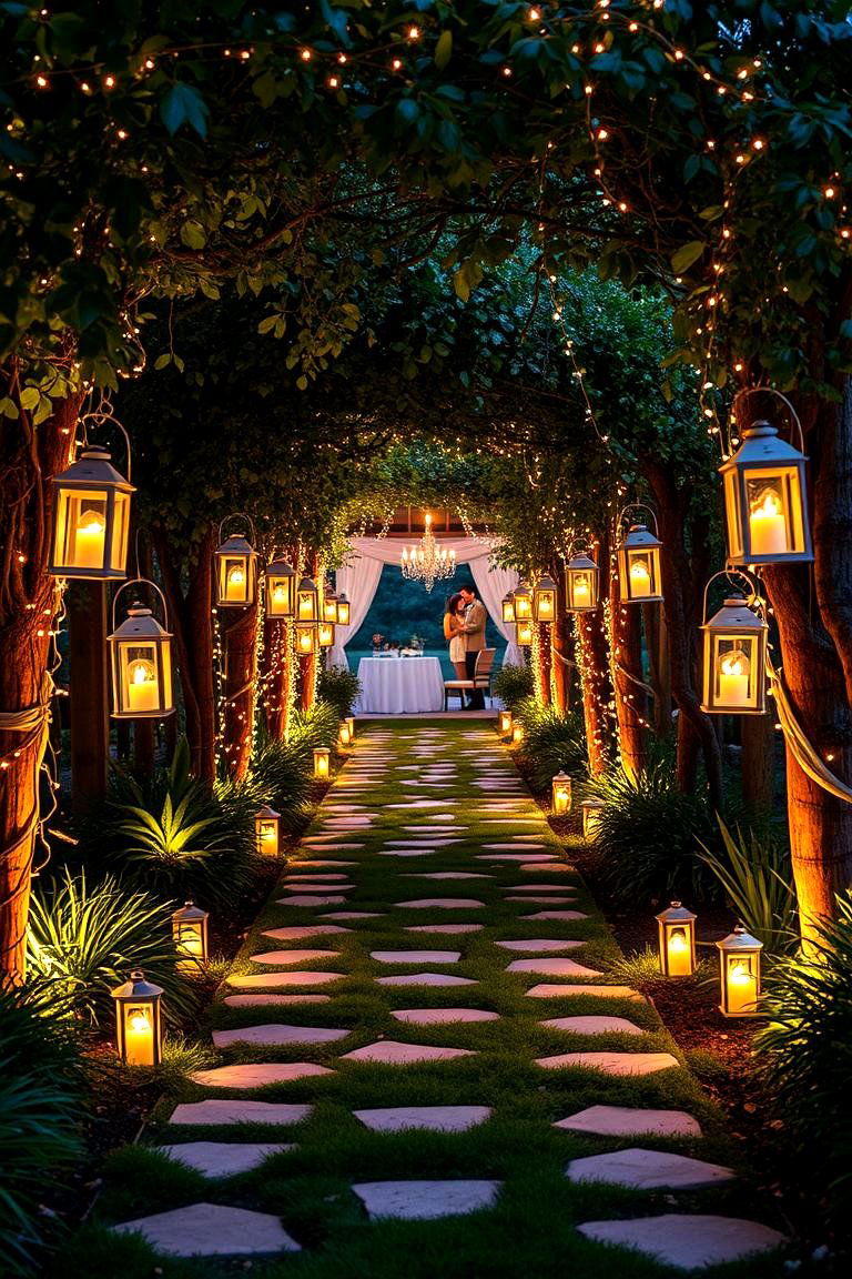 Fairy Tale Garden Pathway - 25 Garden Wedding Ideas