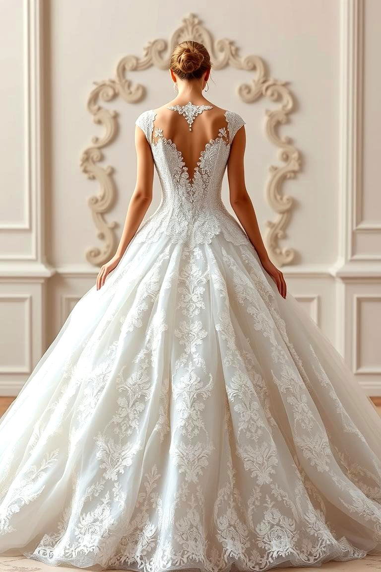 Fairytale Inspired Wedding Dress - 25 Fairytale Wedding Ideas