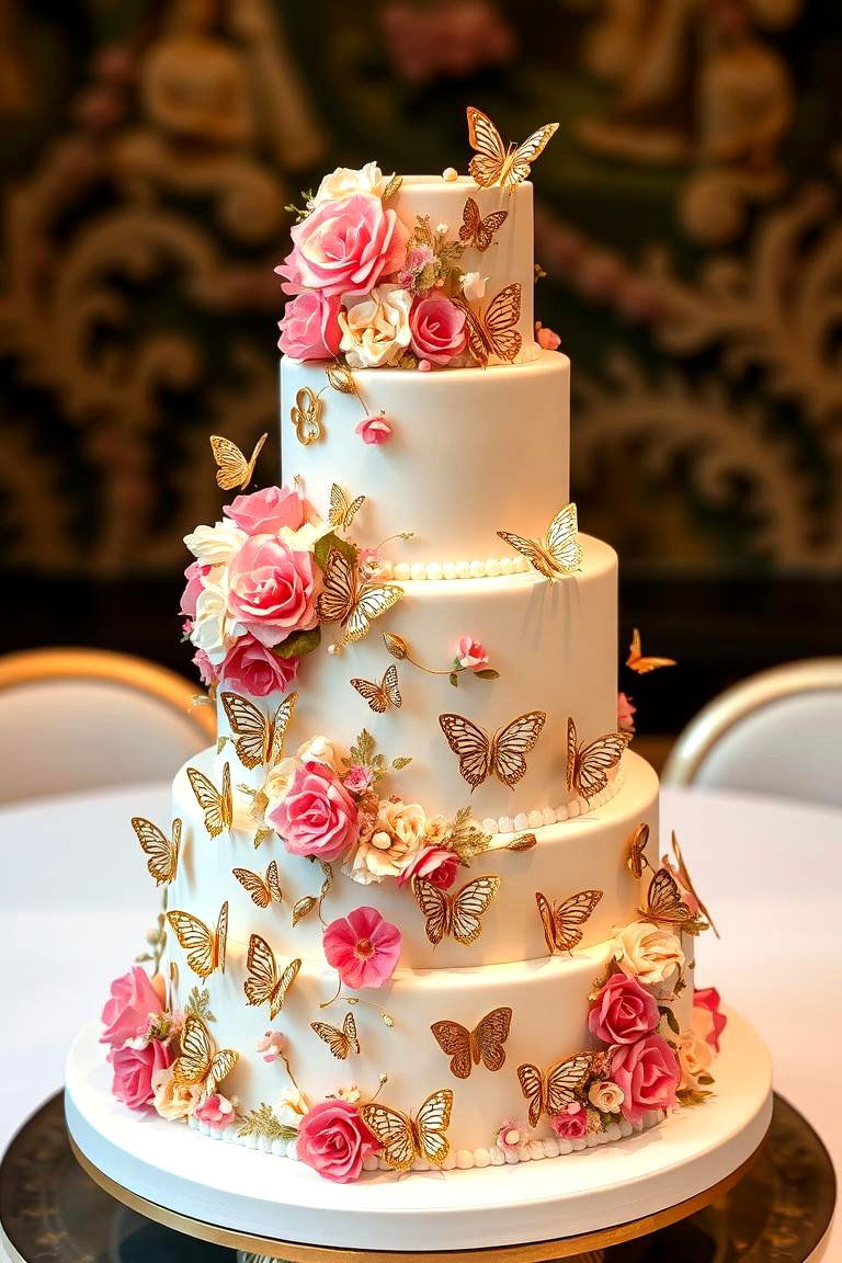 Fairytale Themed Wedding Cake - 25 Fairytale Wedding Ideas
