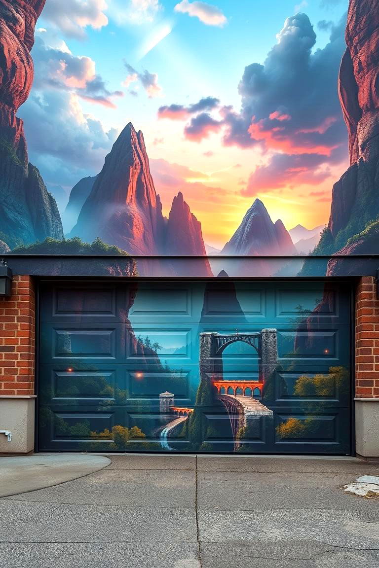 Fantasy Landscapes - 25 Garage Door Murals