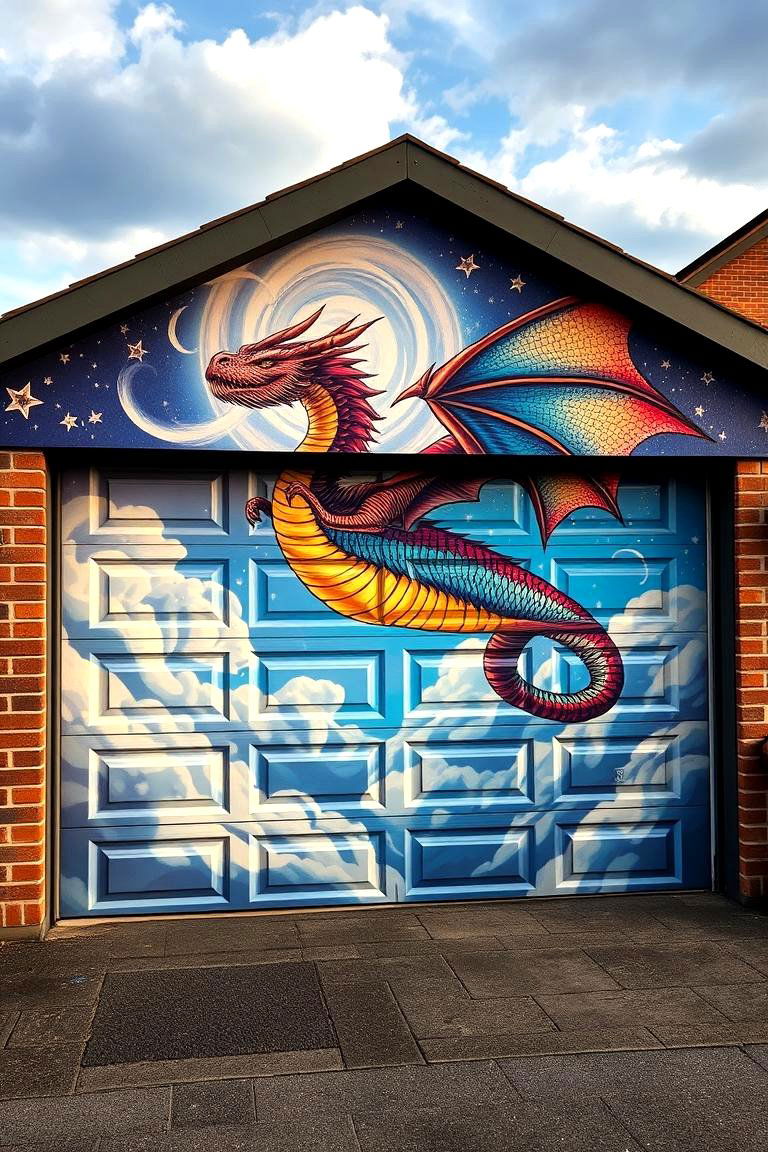 Fantasy and Mythical Creatures - 25 Garage Door Murals
