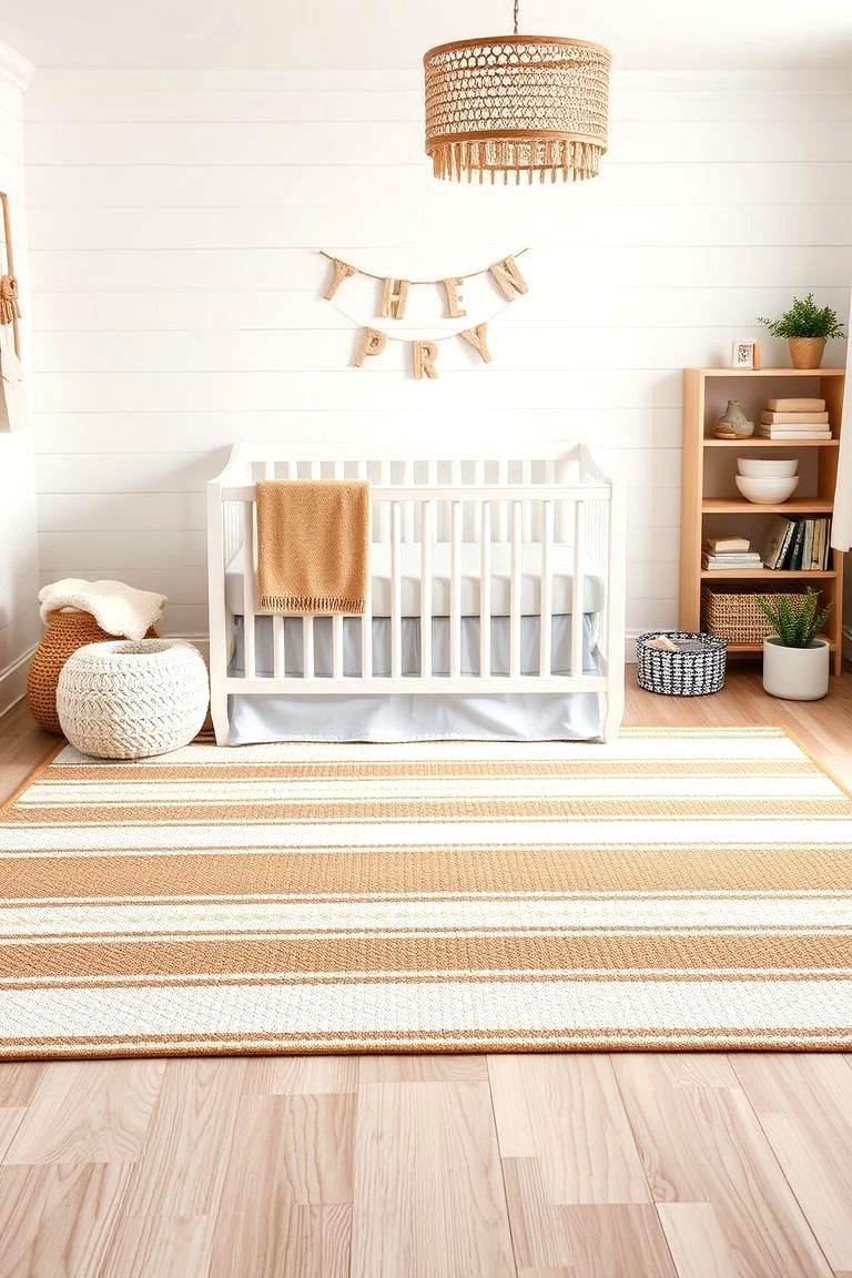 Farmhouse Inspired Nursery Rugs - 25 Farmhouse Nursery Ideas