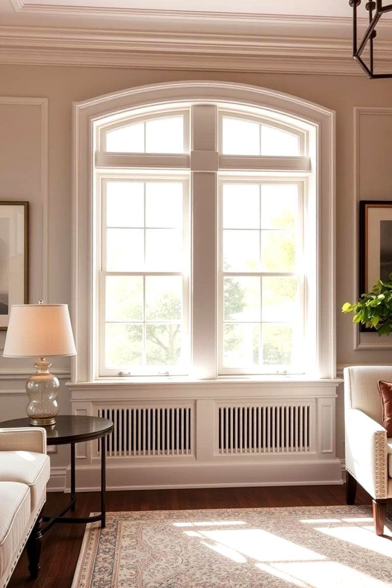 Farmhouse Window Trim with Molding - 25 Farmhouse Interior Window Trim Ideas