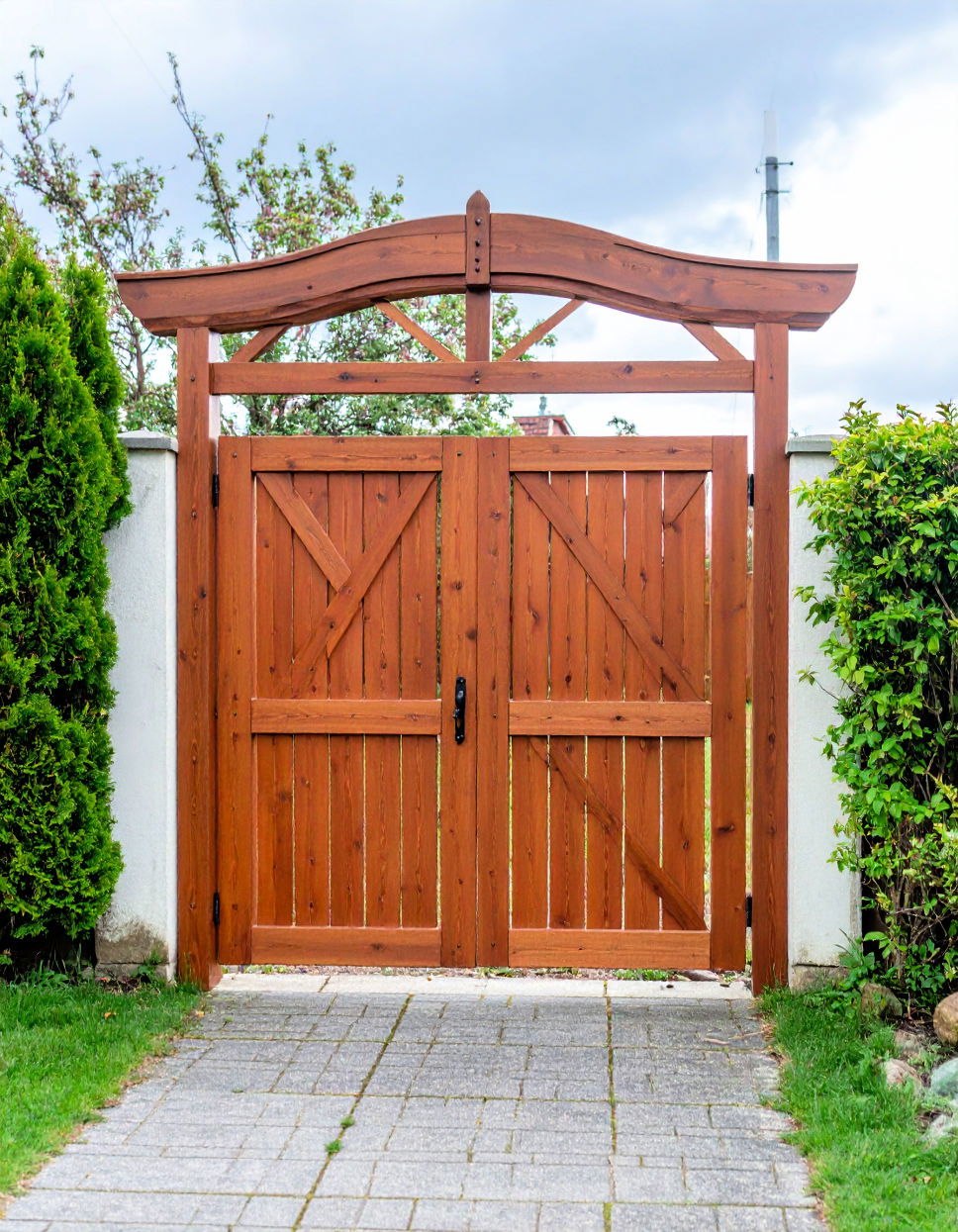 Farmhouse style Fence Gate