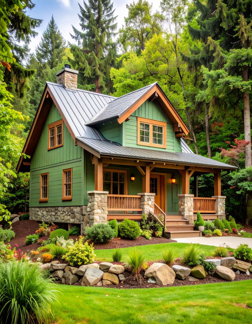 Fern Green for a Natural Organic Look