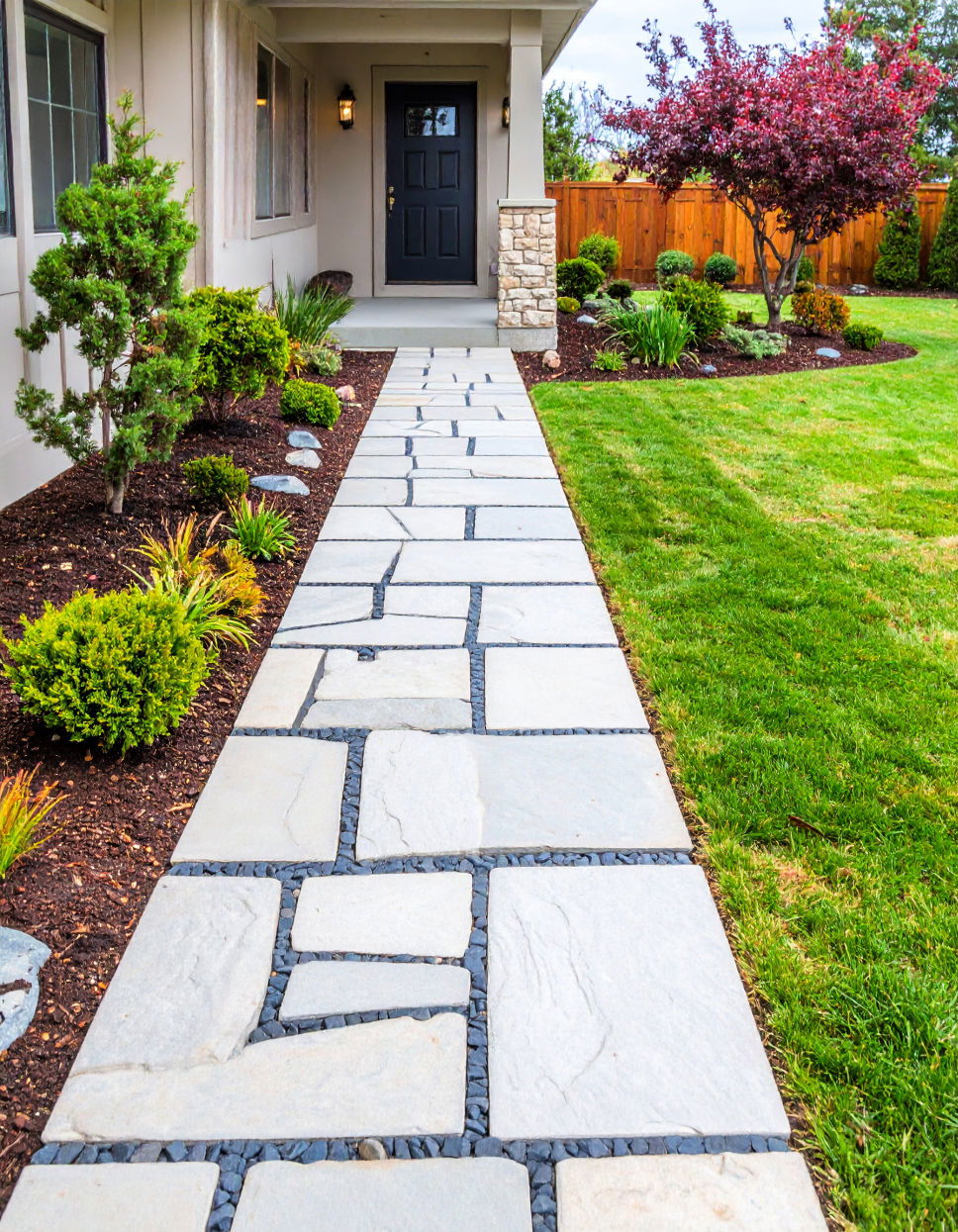 Flagstone Walkway Idea