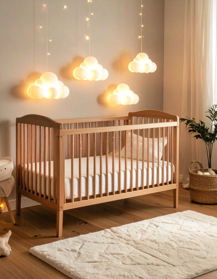 Floating Cloud Nightlights for a Calming Atmosphere