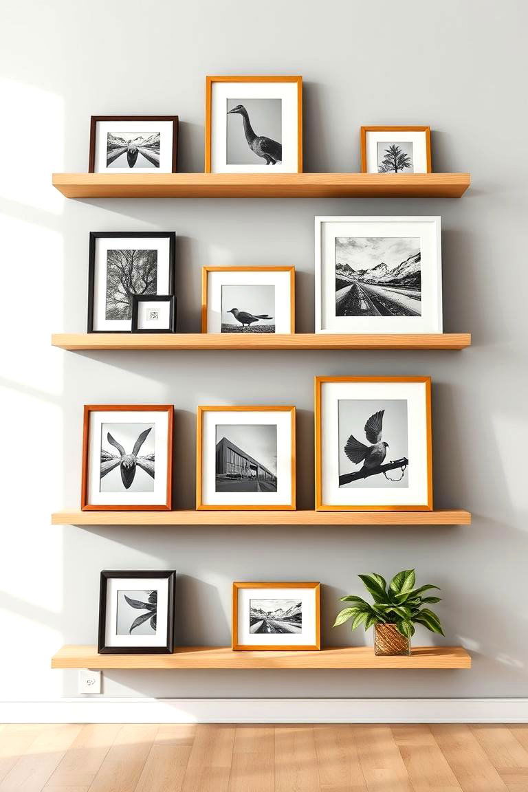 Floating Shelves for Displaying Art - 25 Floating Shelves Ideas