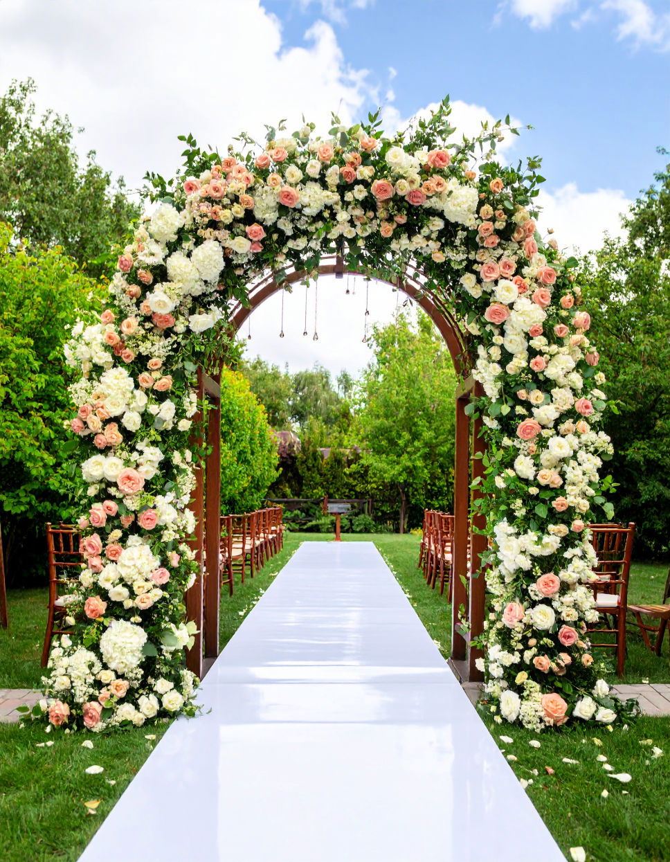 Floral Arch for Ceremony