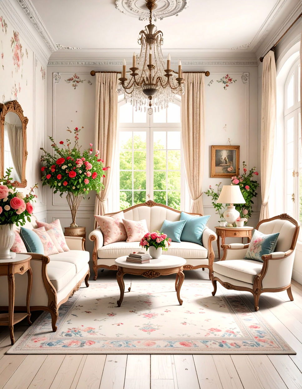 Floral Patterns for a Romantic Touch
