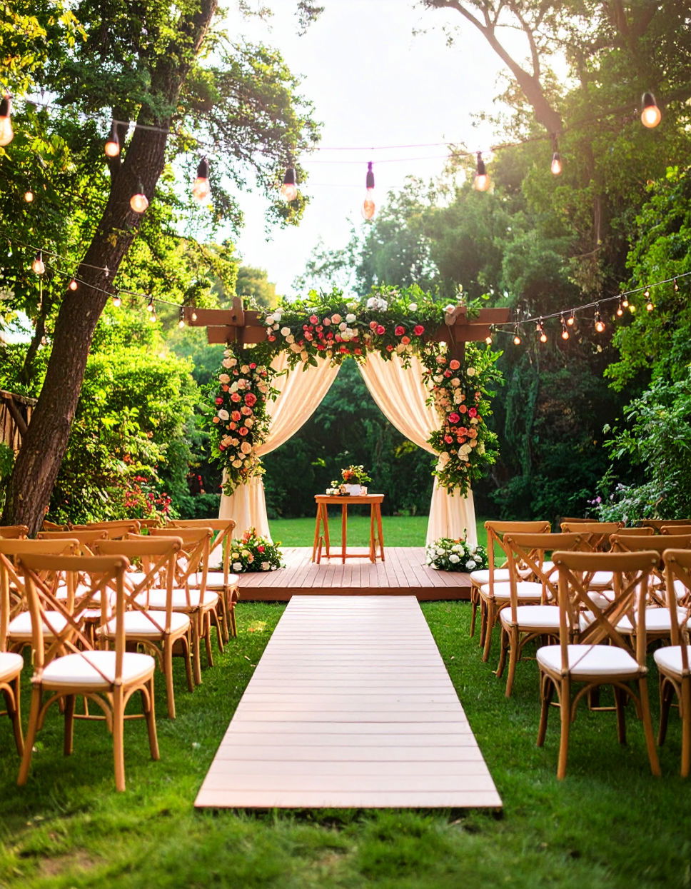 Floral Photo Booth Idea