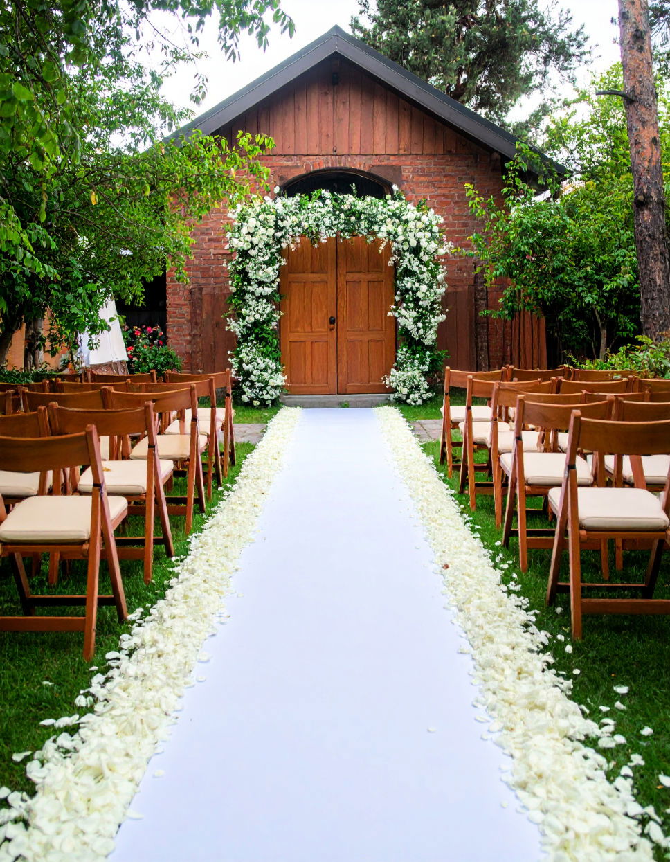 Floral Runner for Wedding