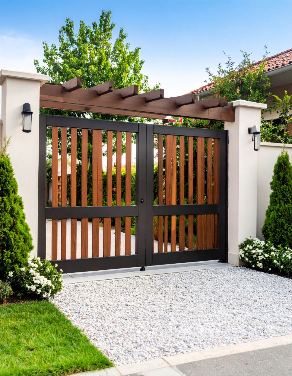Folding Gate for Compact Space