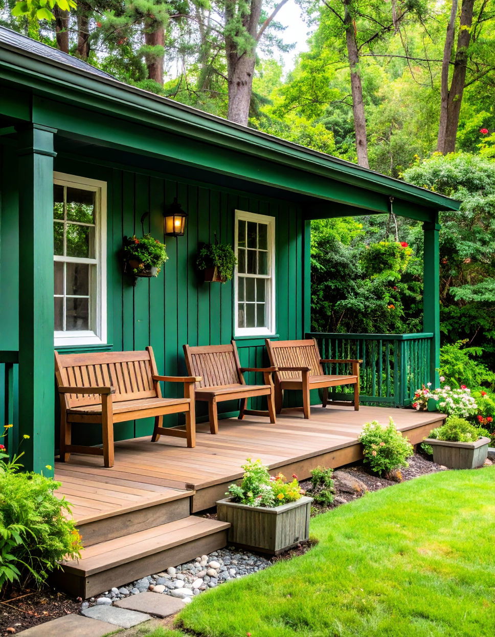 Forest Green to Blend with Nature