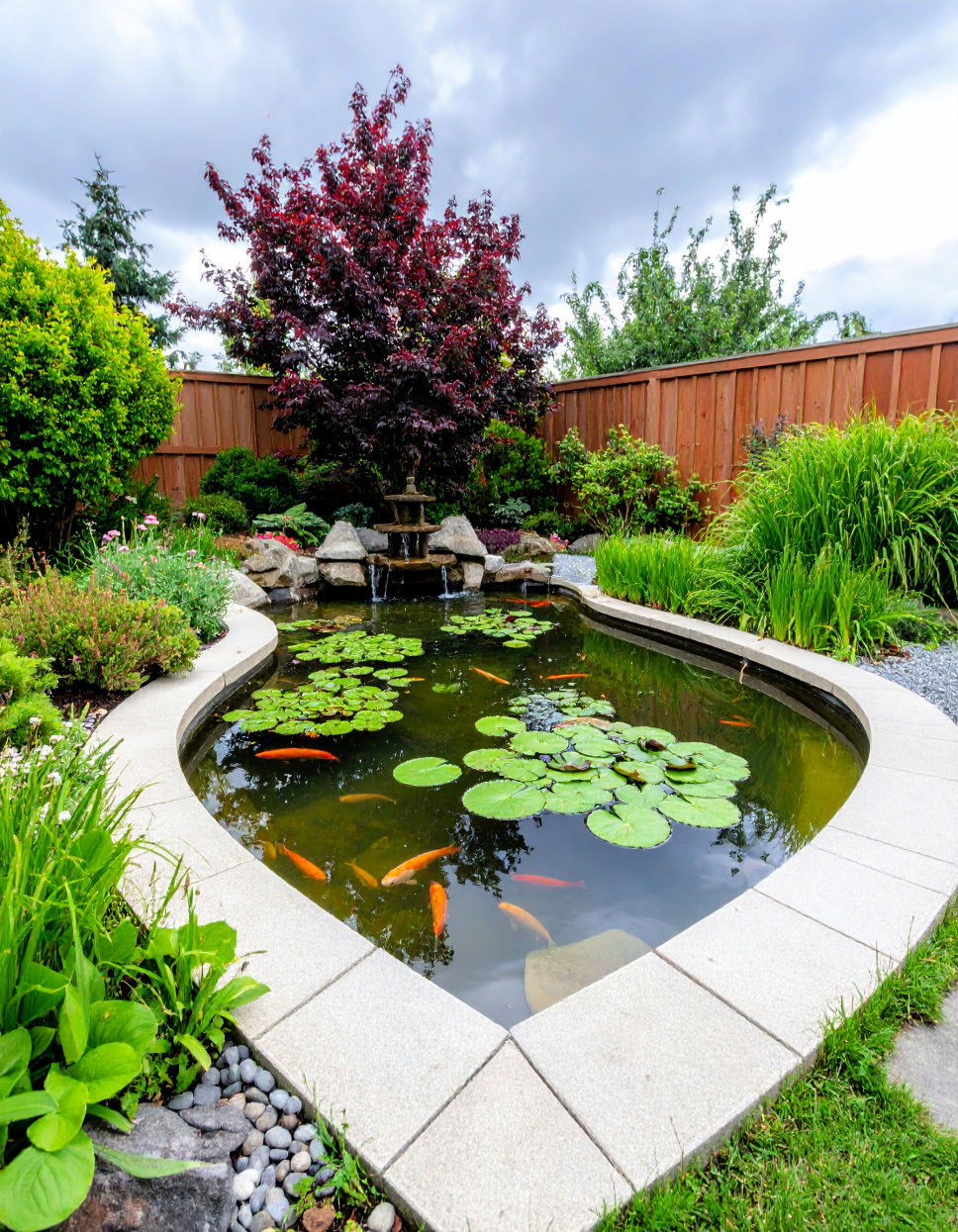 Formal Fish Pond Idea