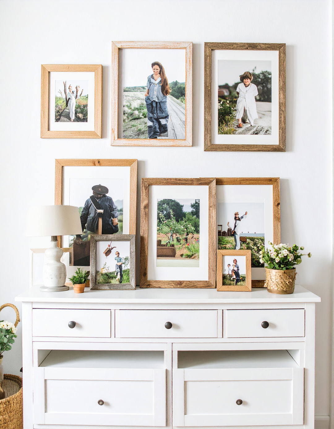 Framed Family Photos