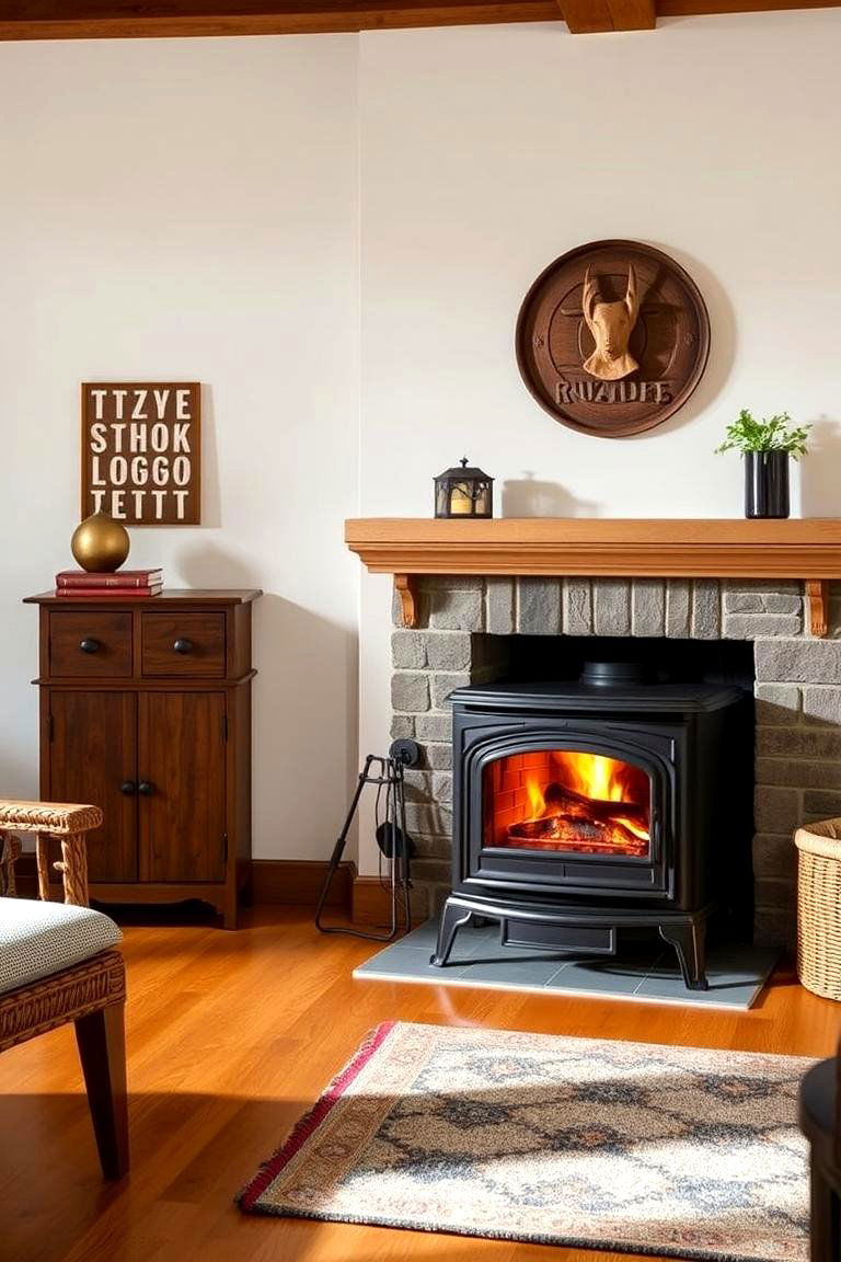 Freestanding Stoves for Flexible Placement - 25 Traditional Fireplaces
