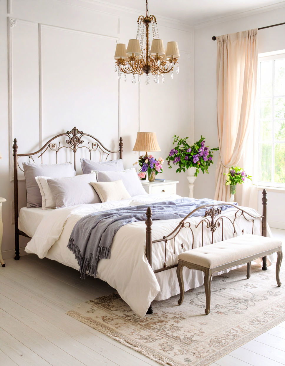 French Inspired Bedroom Retreat