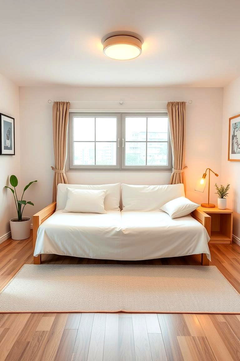 Futon Bed for Multi Functional Use - 25 Unique Bed Design Ideas