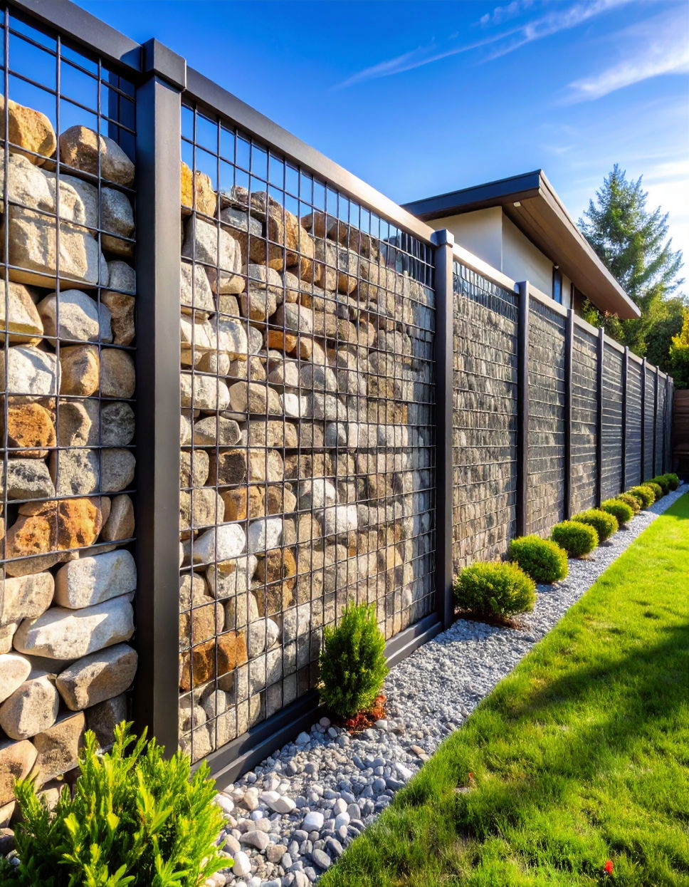 Gabion Wall Fence