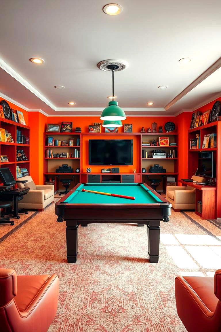 Game Room Fun for the Whole Family - 25 Types of Rooms in a House