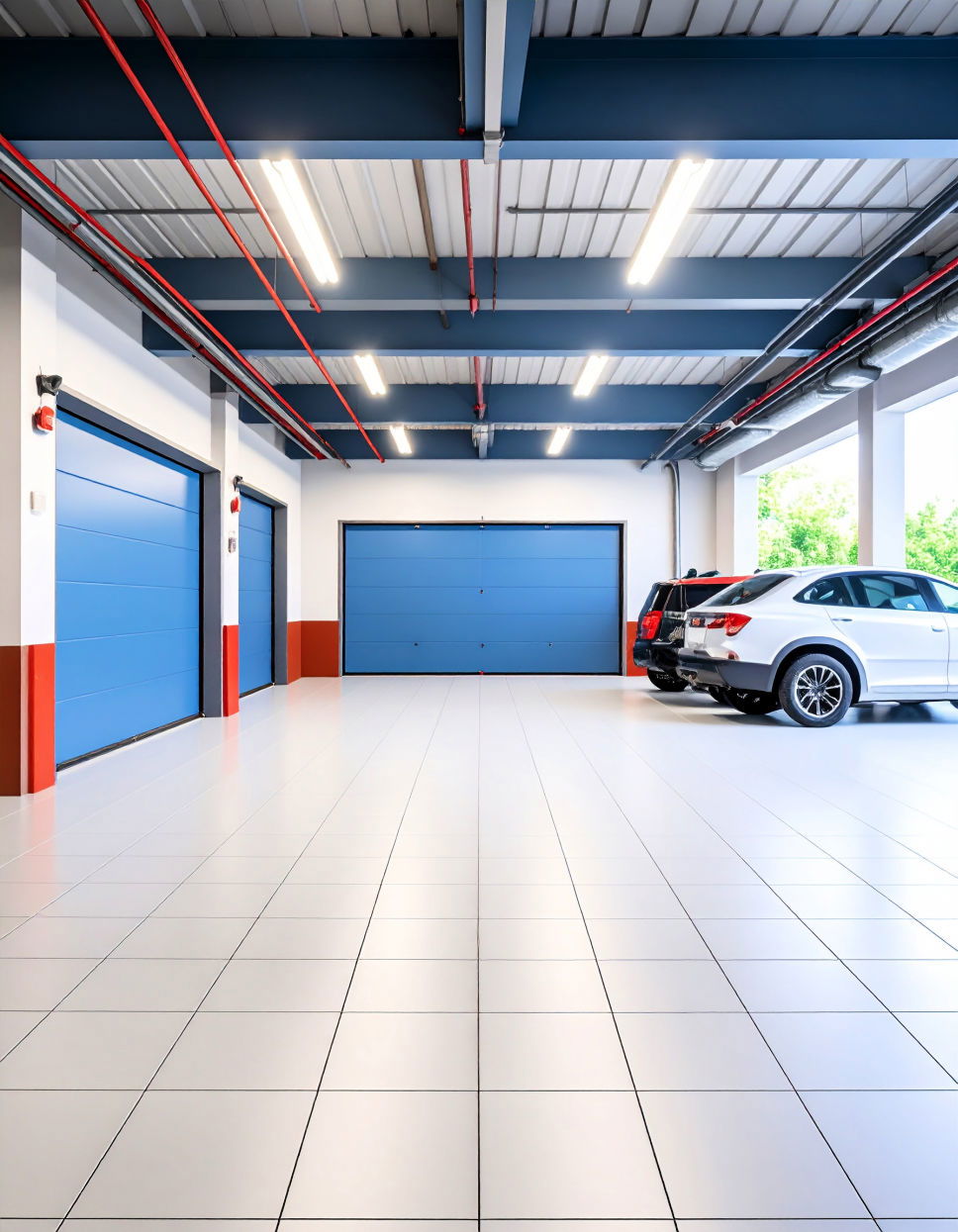 Garage Tiles Design
