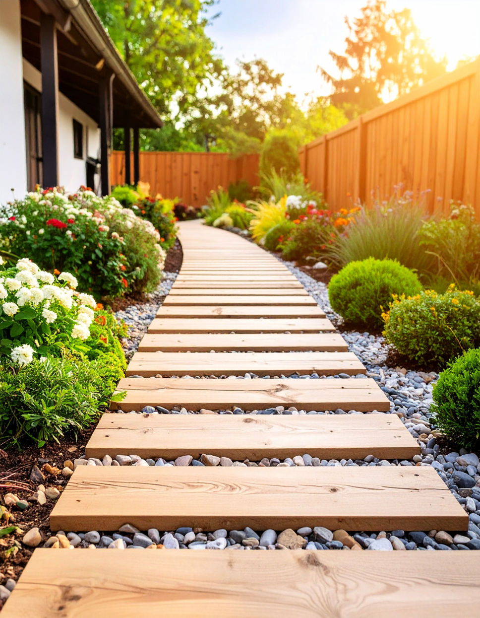Garden Pathway and Walkway