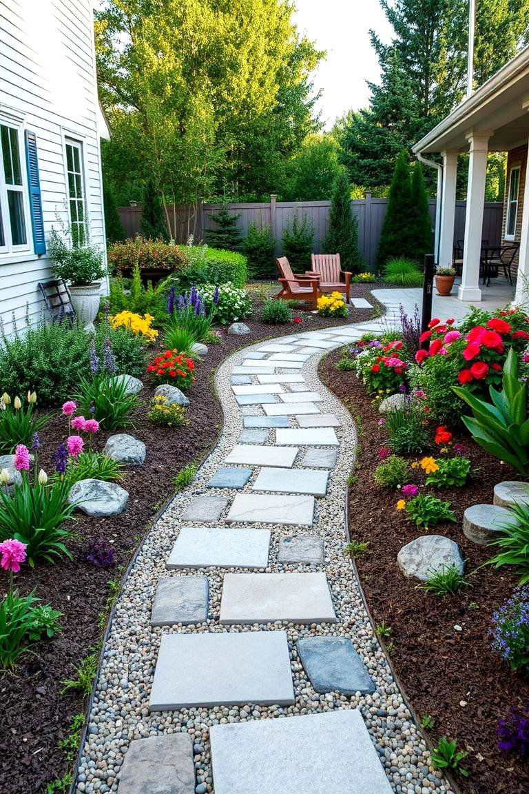 Garden Pathways - 25 Florida Backyard Ideas