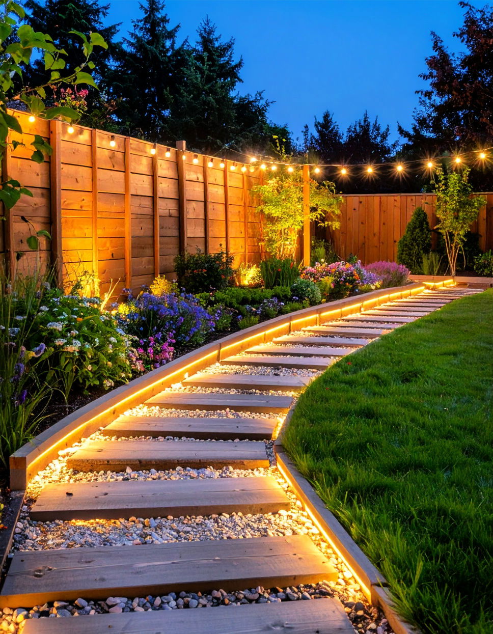 Garden Sleeper Lighting Feature