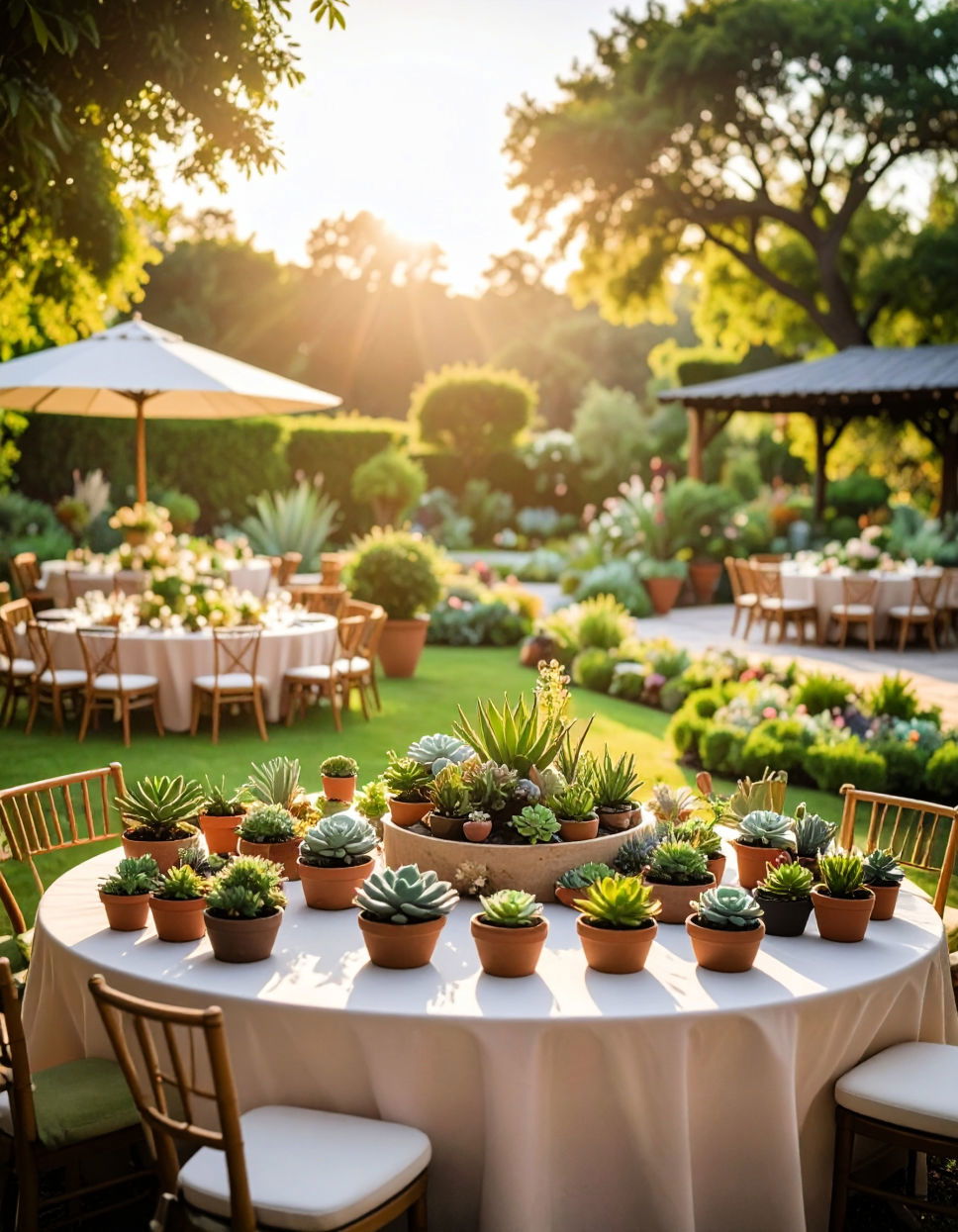 Garden themed Favors