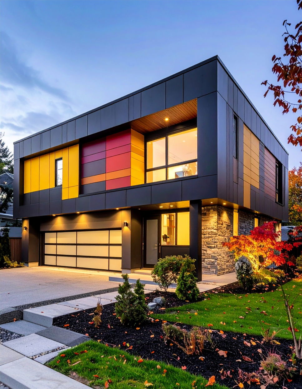 Geometric Siding for a Bold Architectural Statement