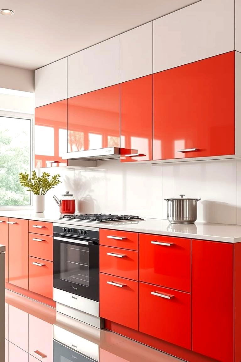 Glossy Finishes for a Modern Polished Look - 25 Floor to Ceiling Cabinets Ideas