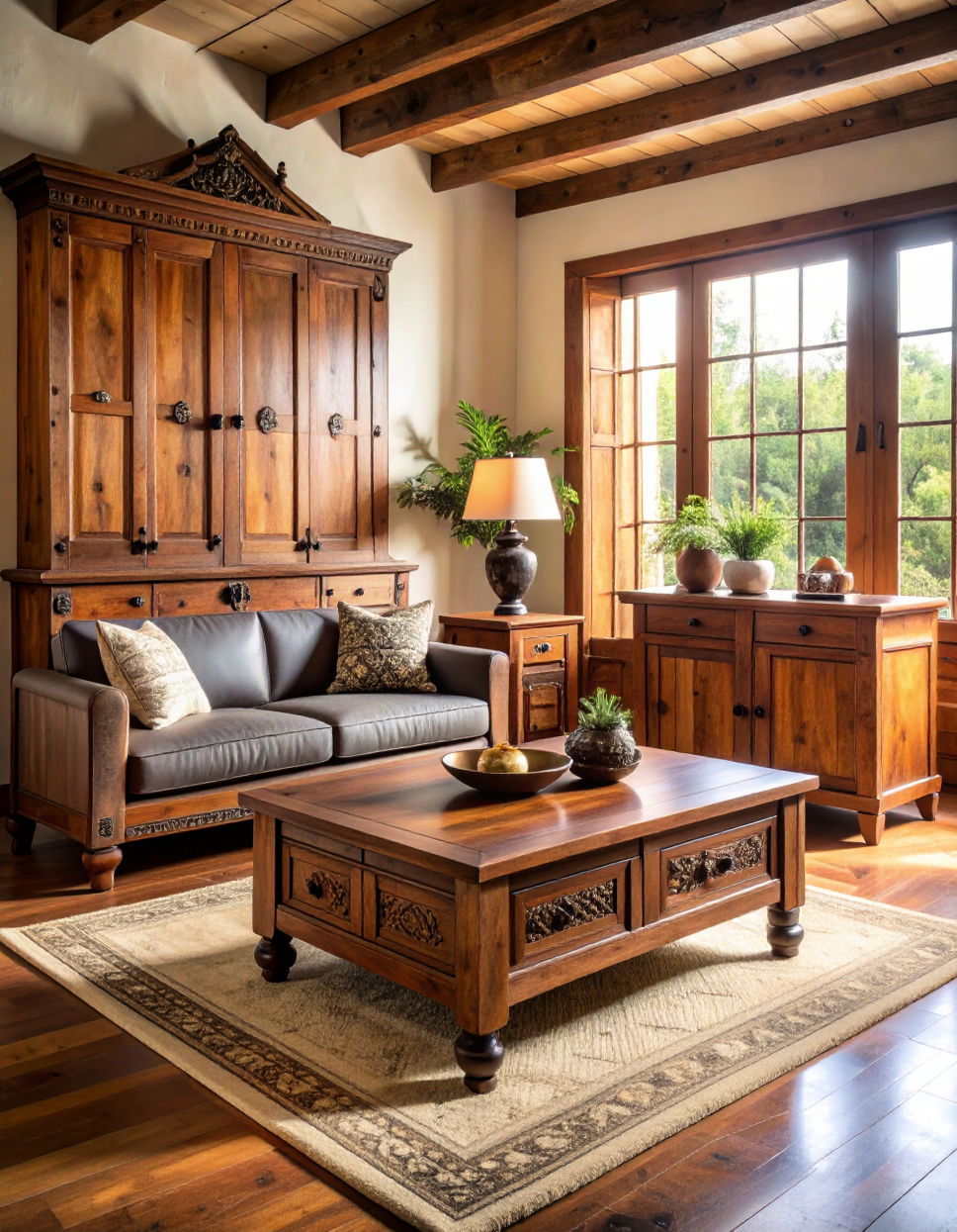 Go for Natural Wood Furnishings