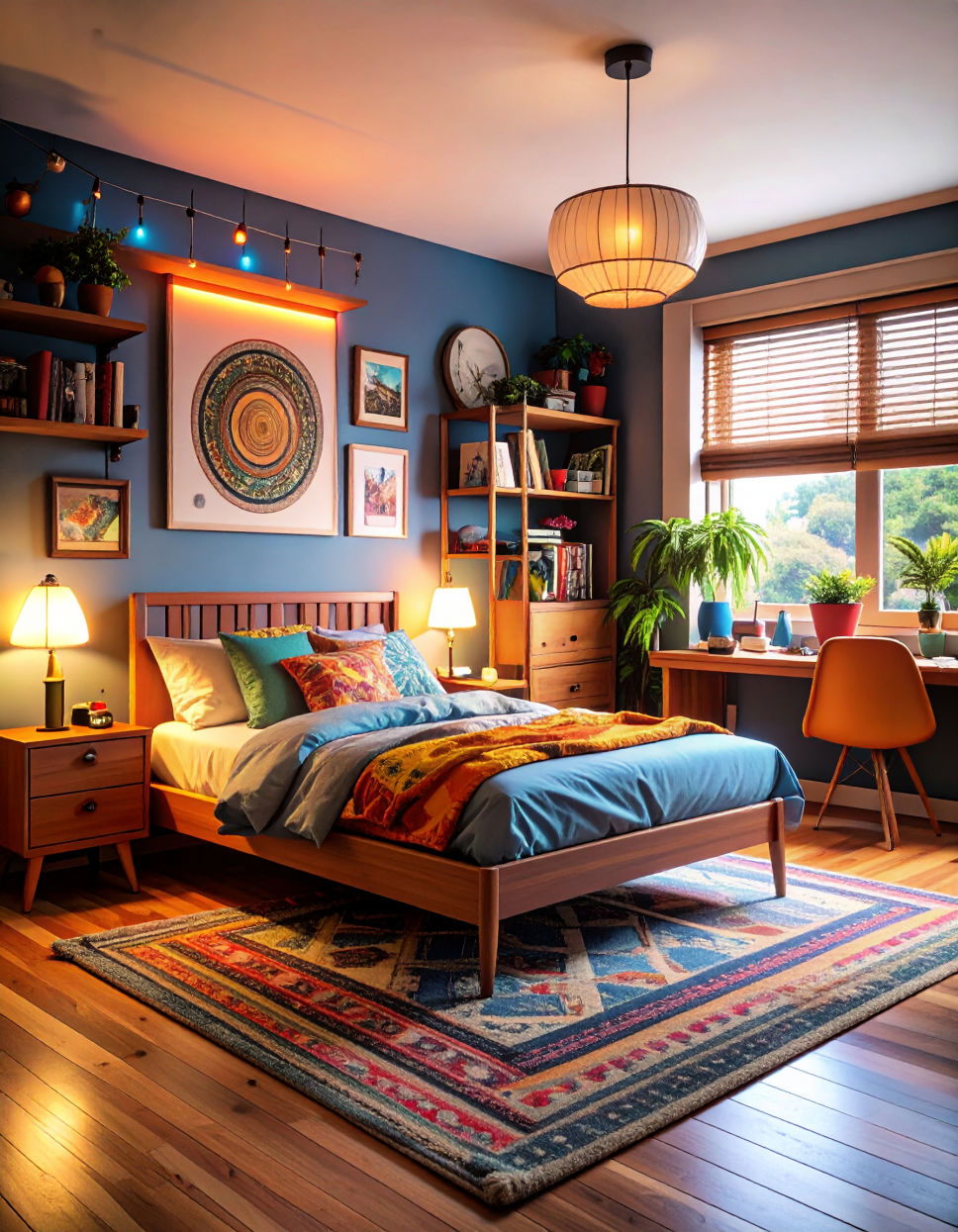 Go for a Vintage Vibe with Retro Decor Tween Bedroom Ideas