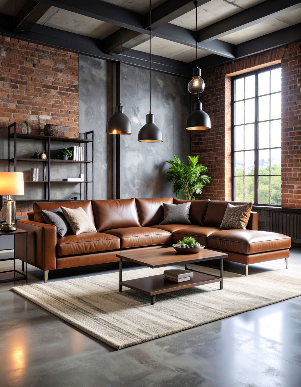 Go for an Industrial Look with Metal Accents