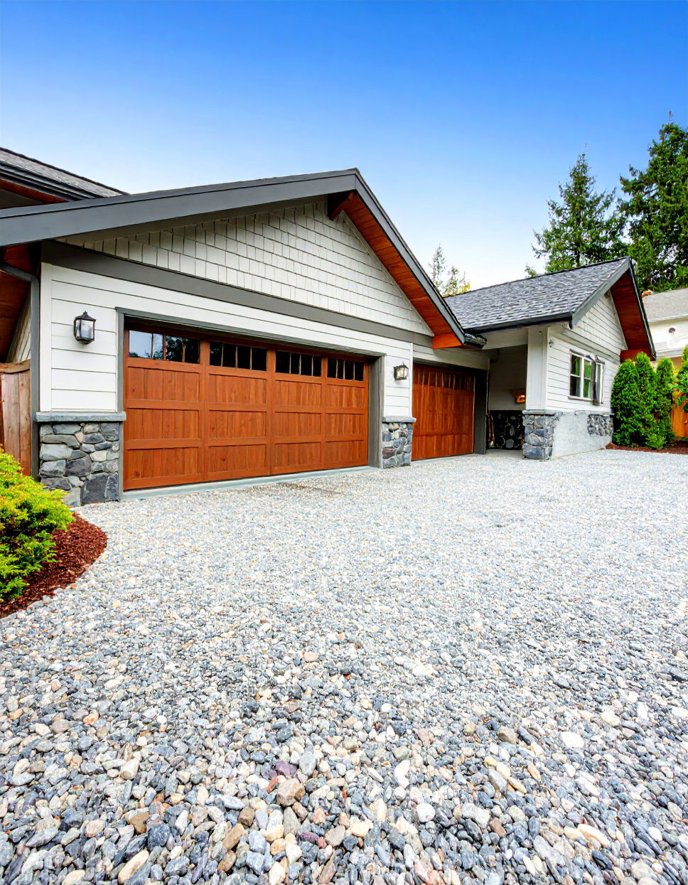 Graveled Garage Flooring