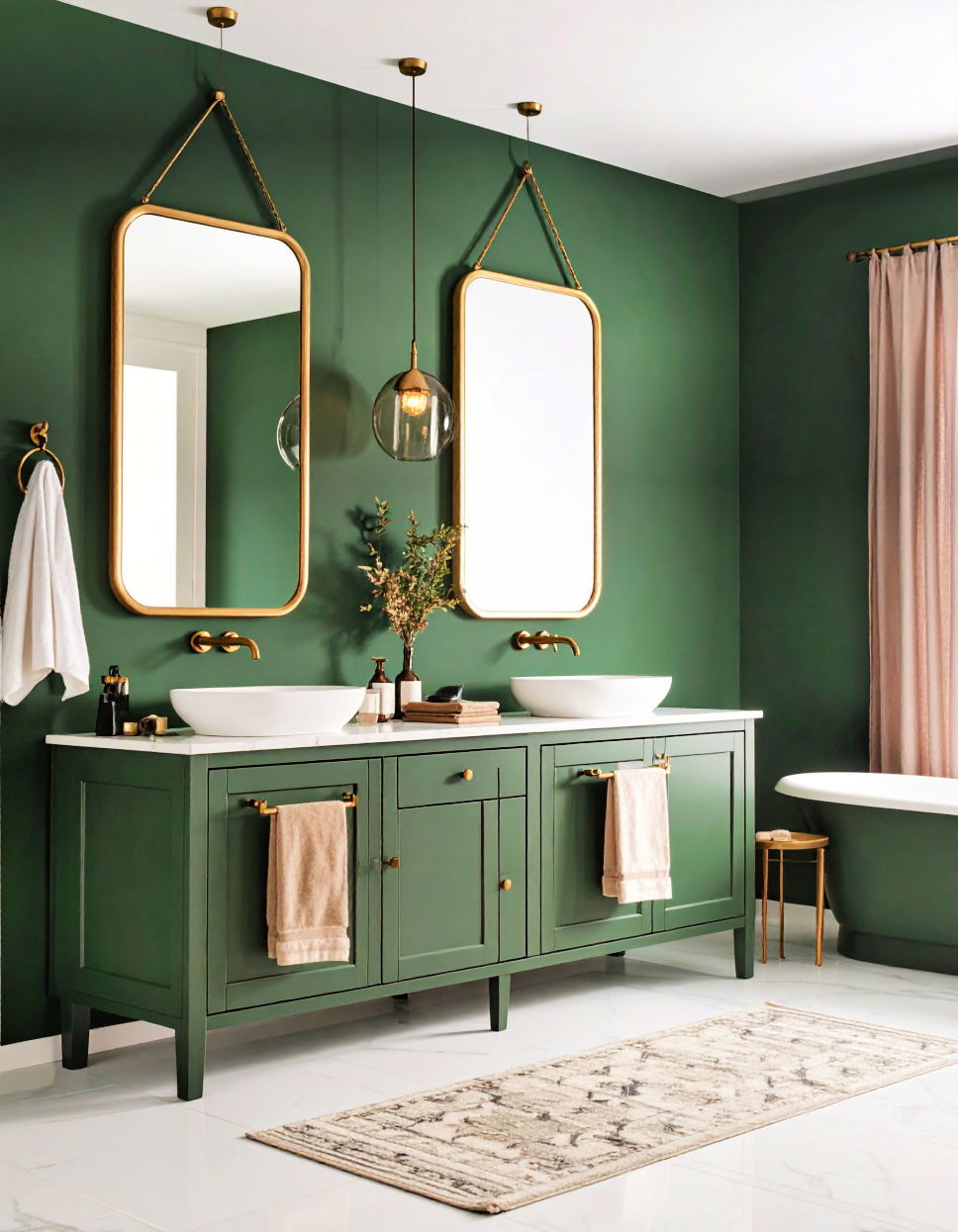 Green and Gold Combination