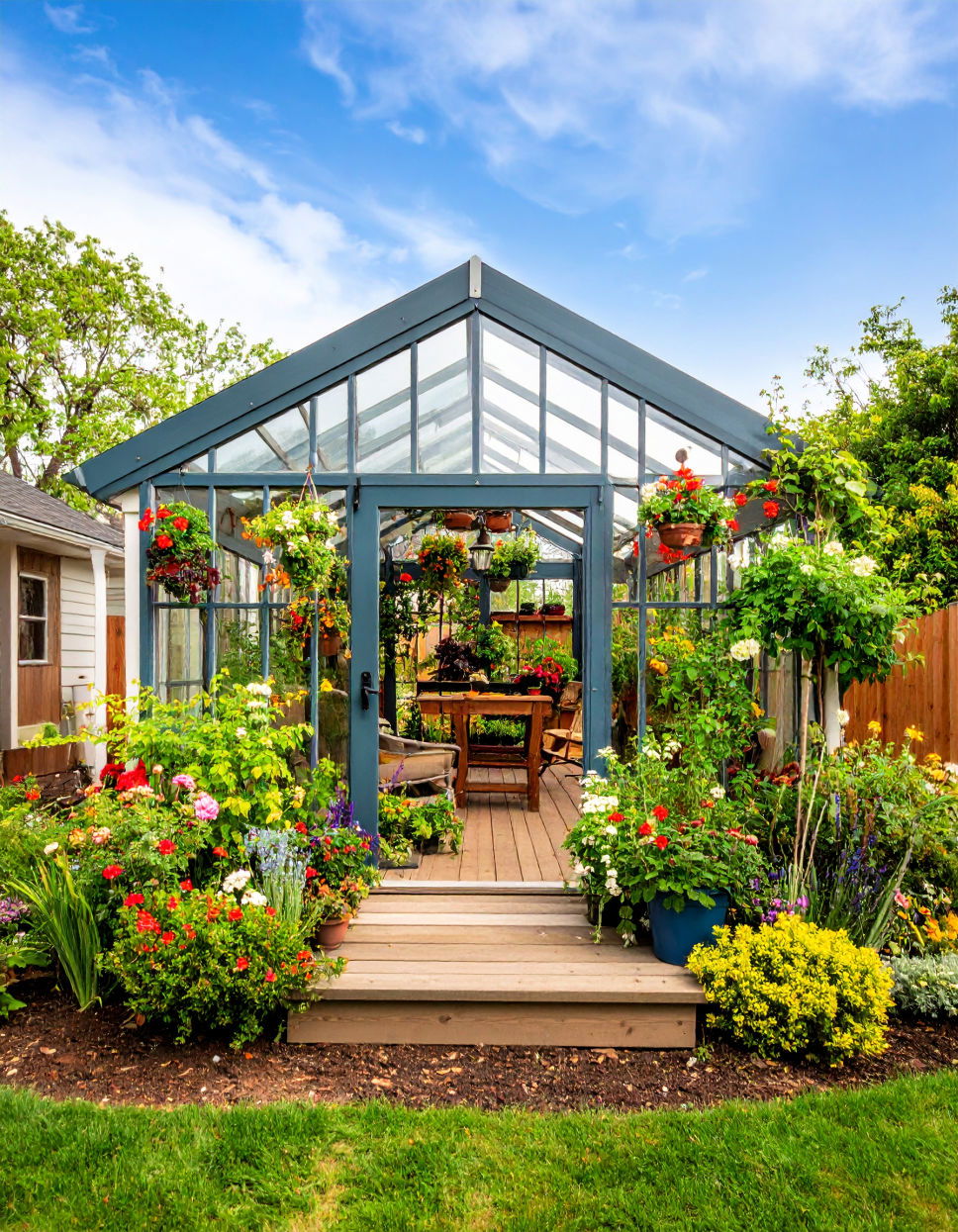 Greenhouse Pergola Design