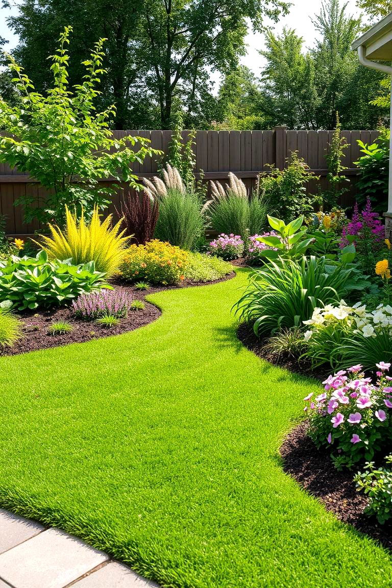 Grow Ground Cover Plants to Suppress Weeds - 25 Low Maintenance Backyard Landscaping Ideas