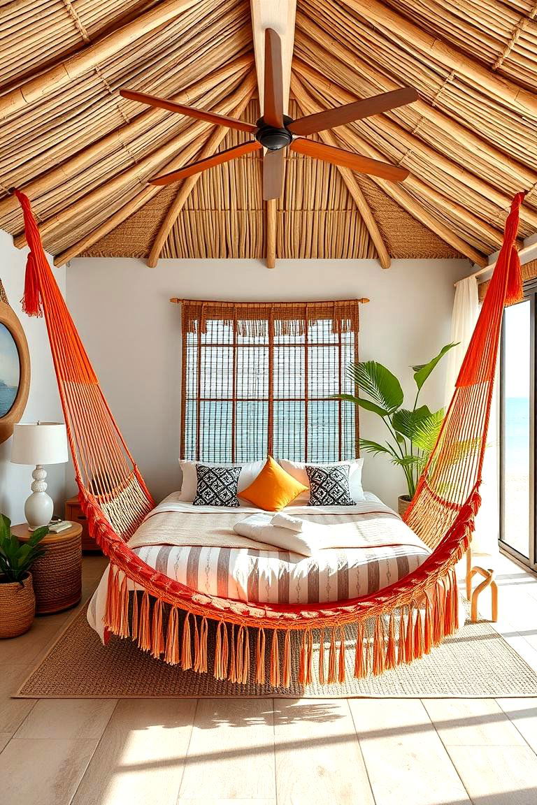 Hammock Bed for a Relaxing Vibe - 25 Unique Bed Design Ideas