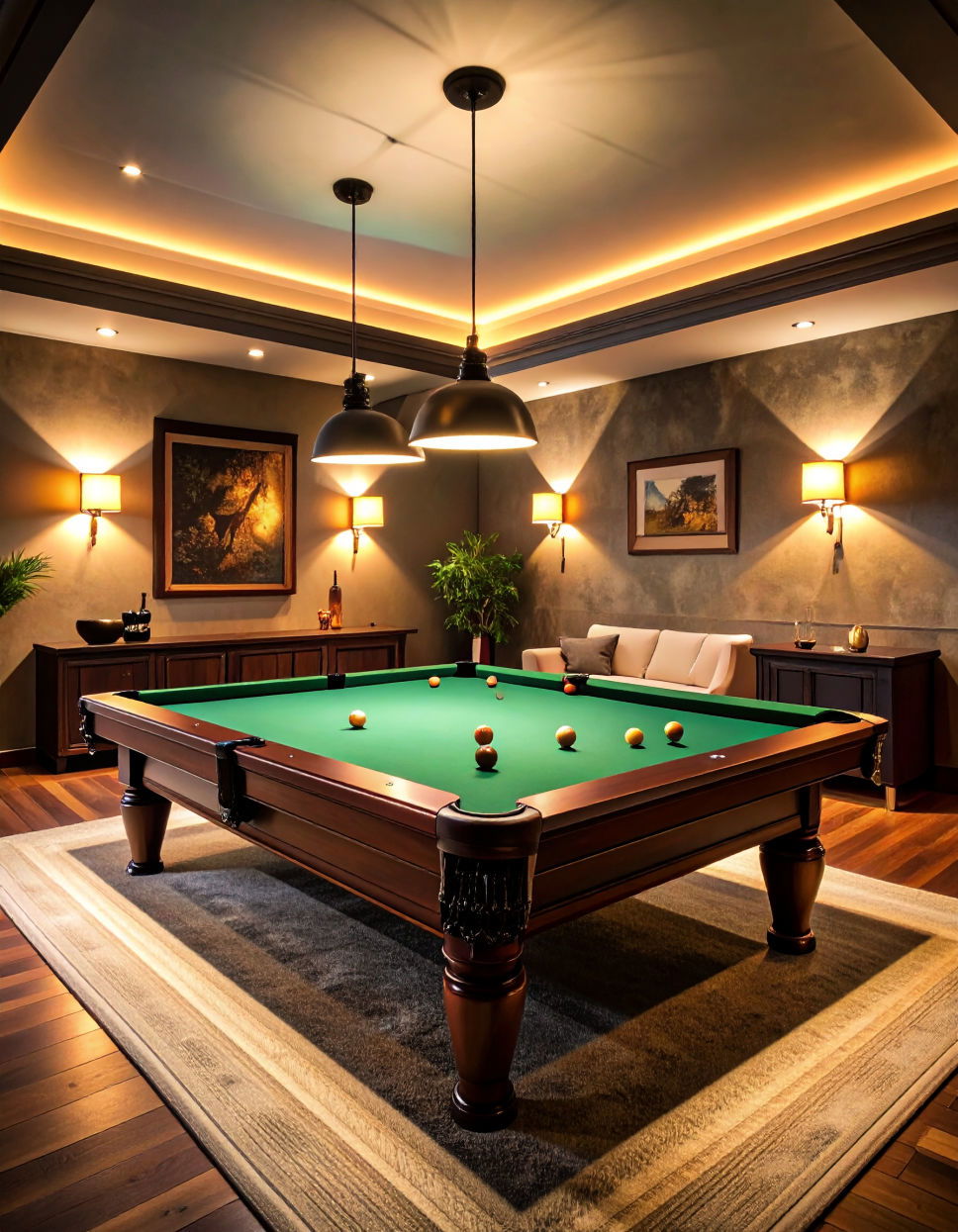 Hang Accent Lighting for Style and Mood