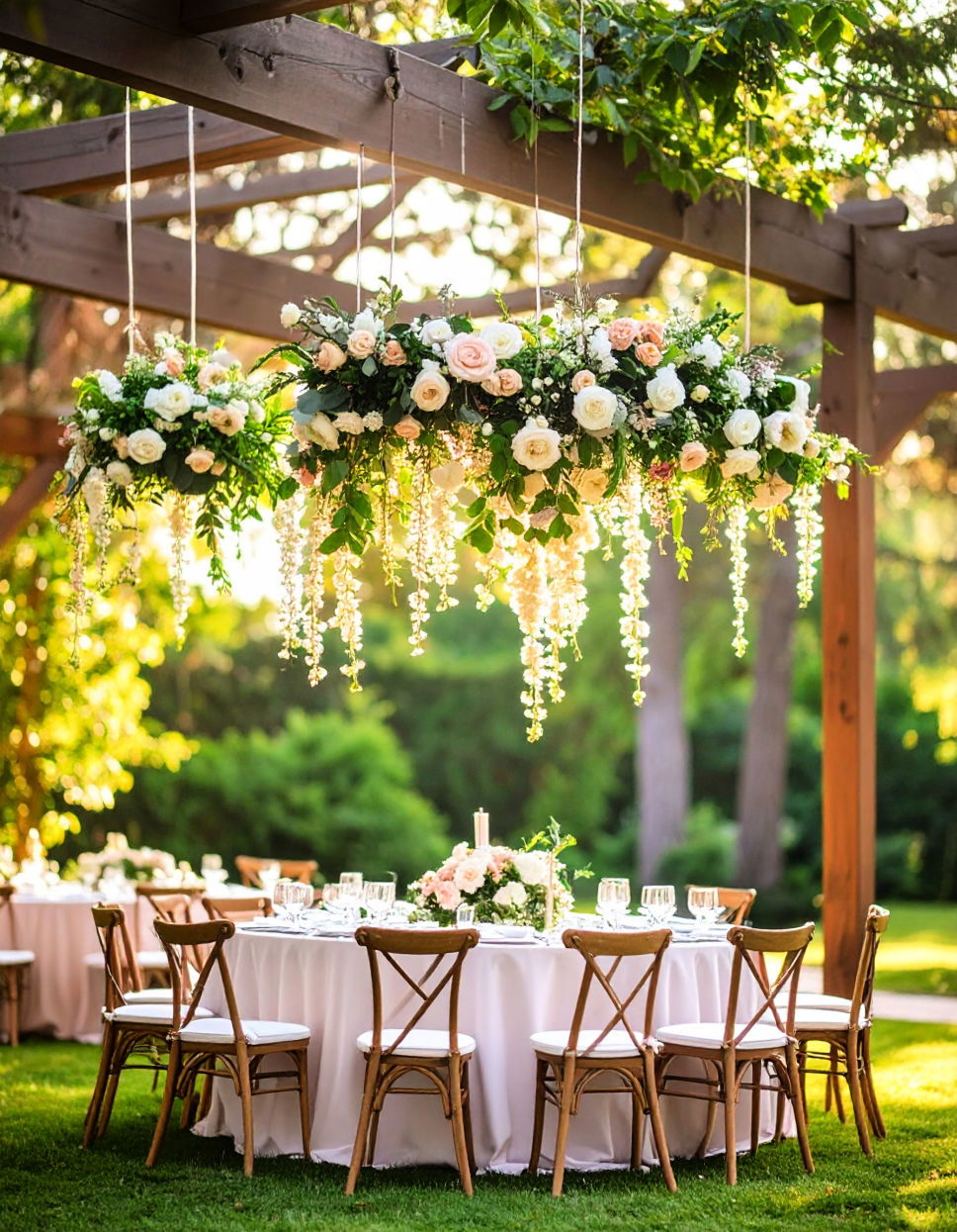 Hanging Floral Installation