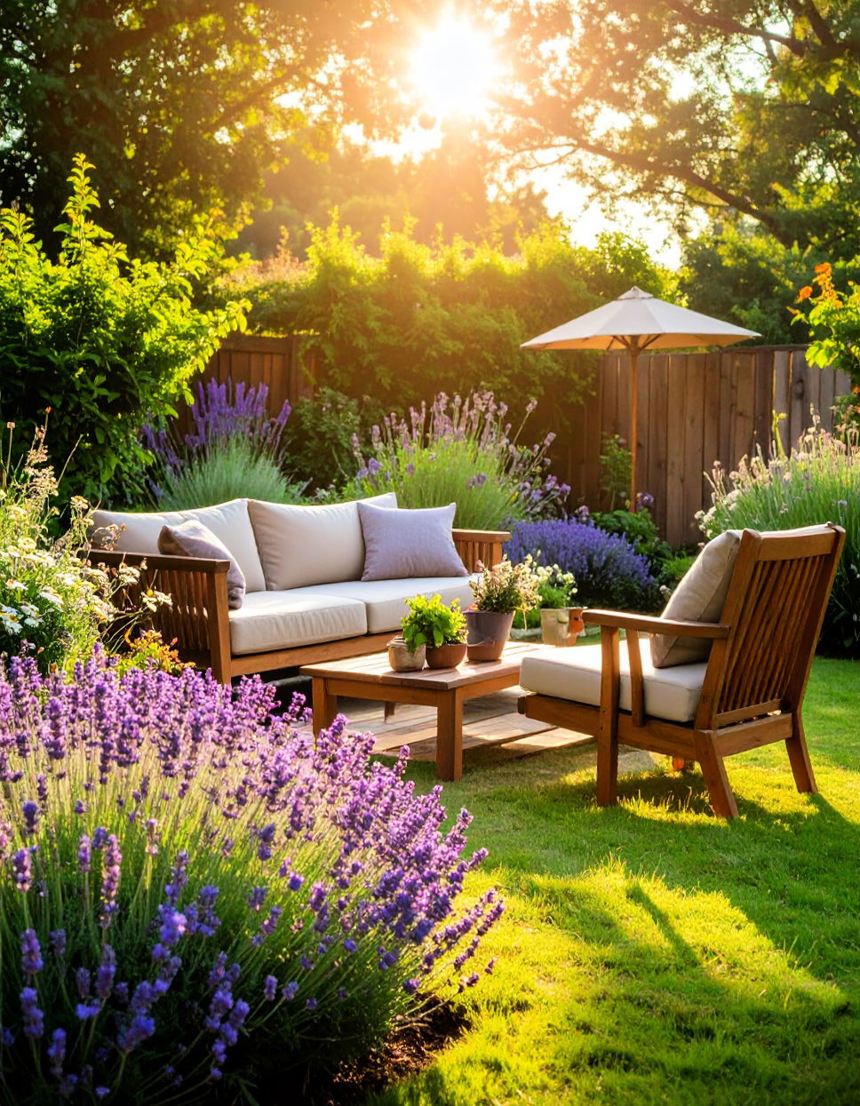 Herb Garden for Aromatherapy