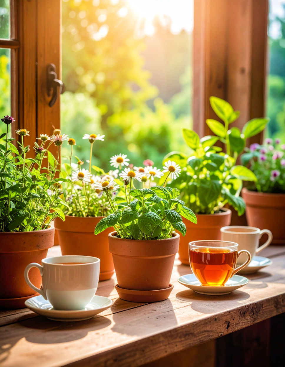 Herb Garden for Tea Lovers