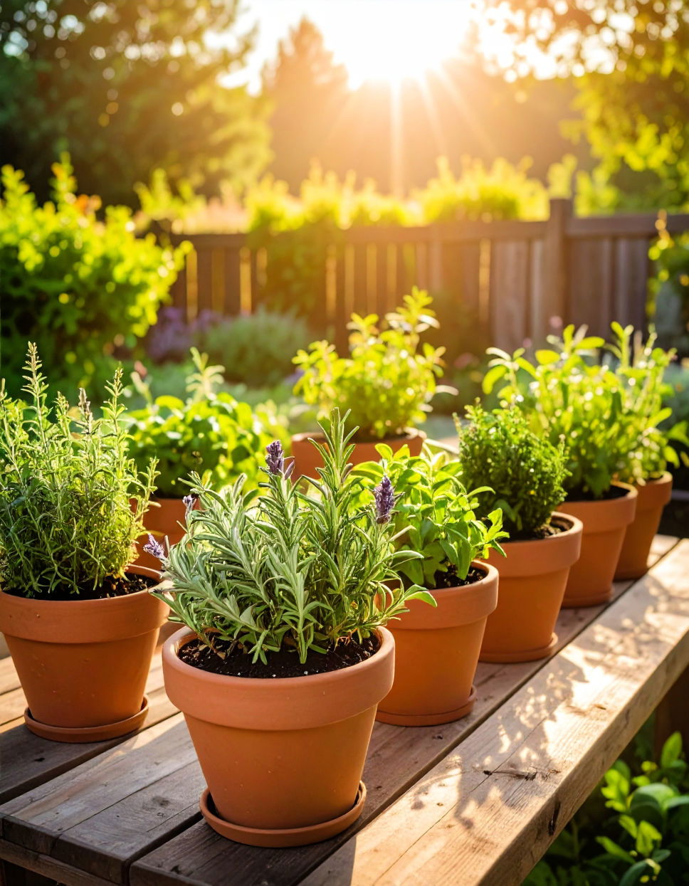 Herb Garden for the Busy Gardener