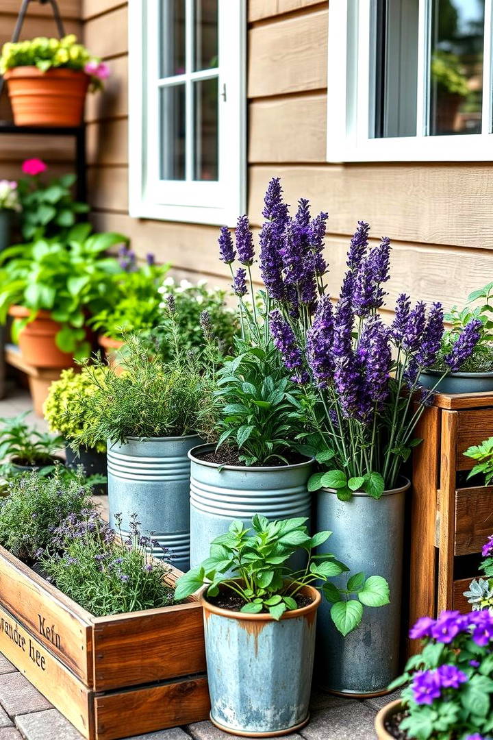 Herb Gardens with a Vintage Twist - 25 Vintage Garden Ideas