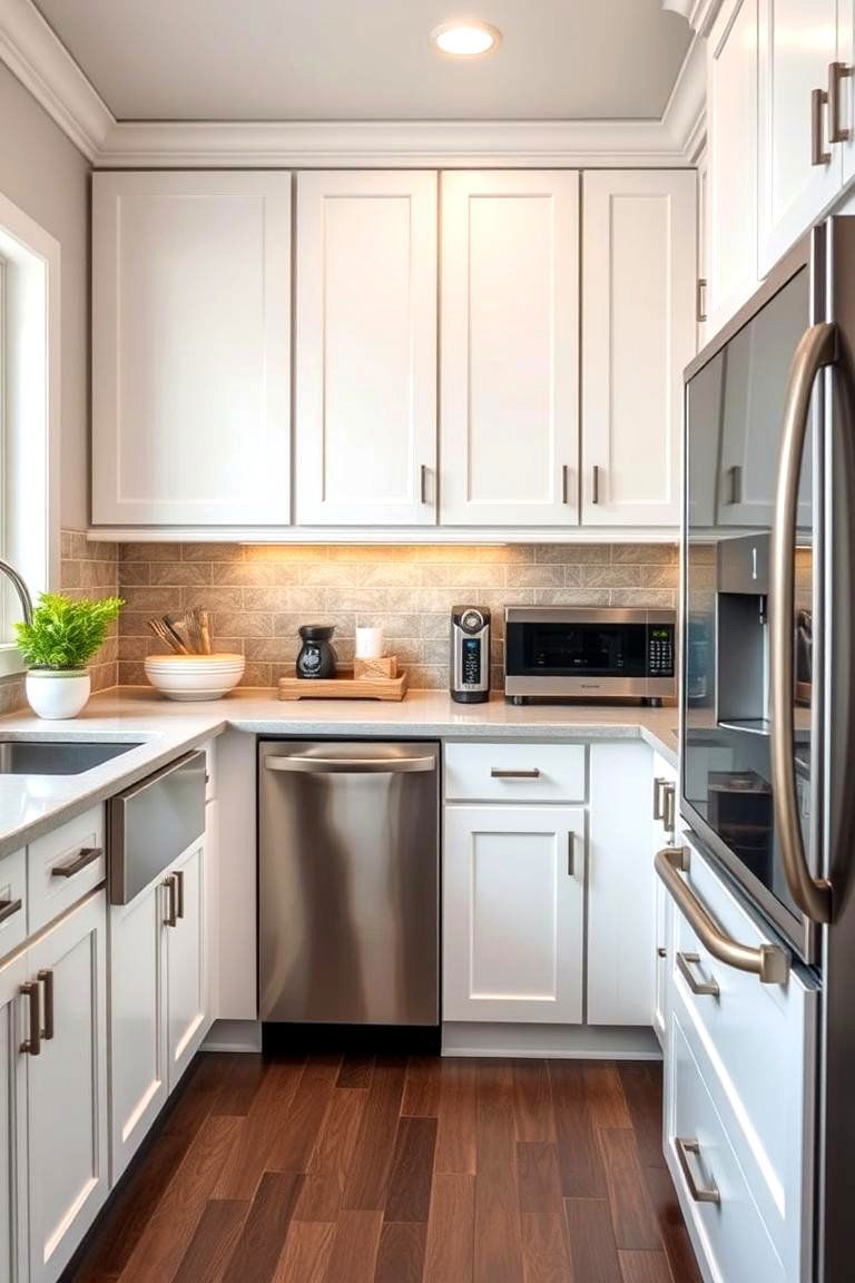 Hidden Appliances for a Clean Look - 25 Transitional Kitchen Ideas