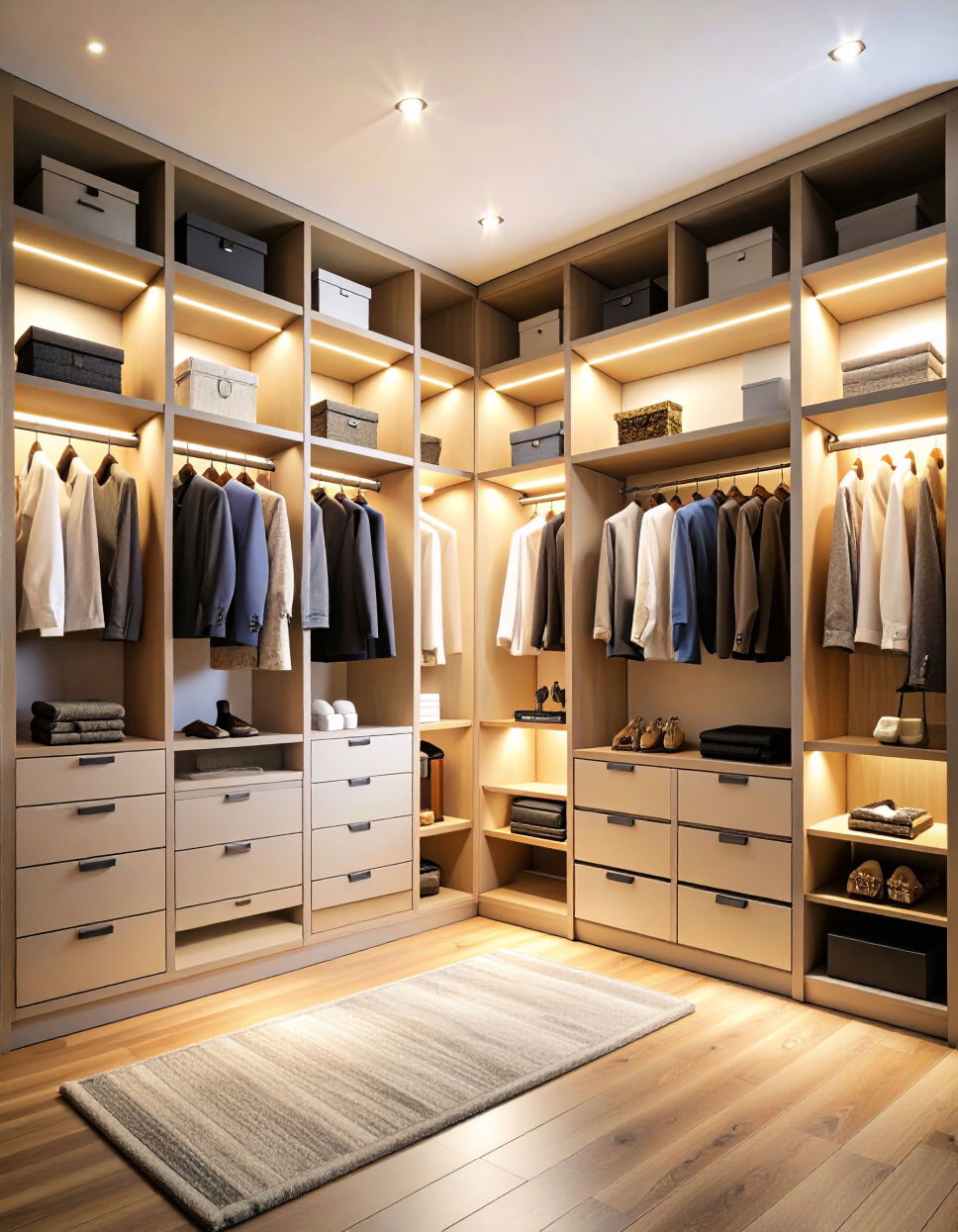 Hidden Closet Safe for Security